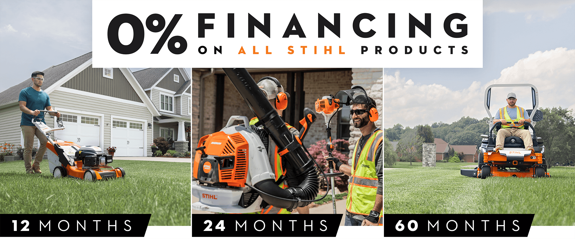 0% Financing on STIHL